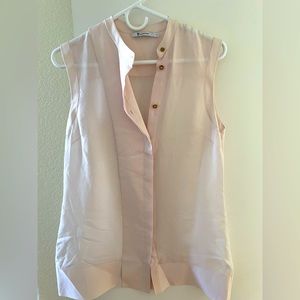 Alexander Wang Sheer Pink Top